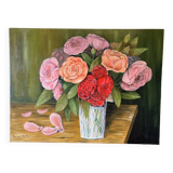 Painting The Bouquet of Roses from the Garden