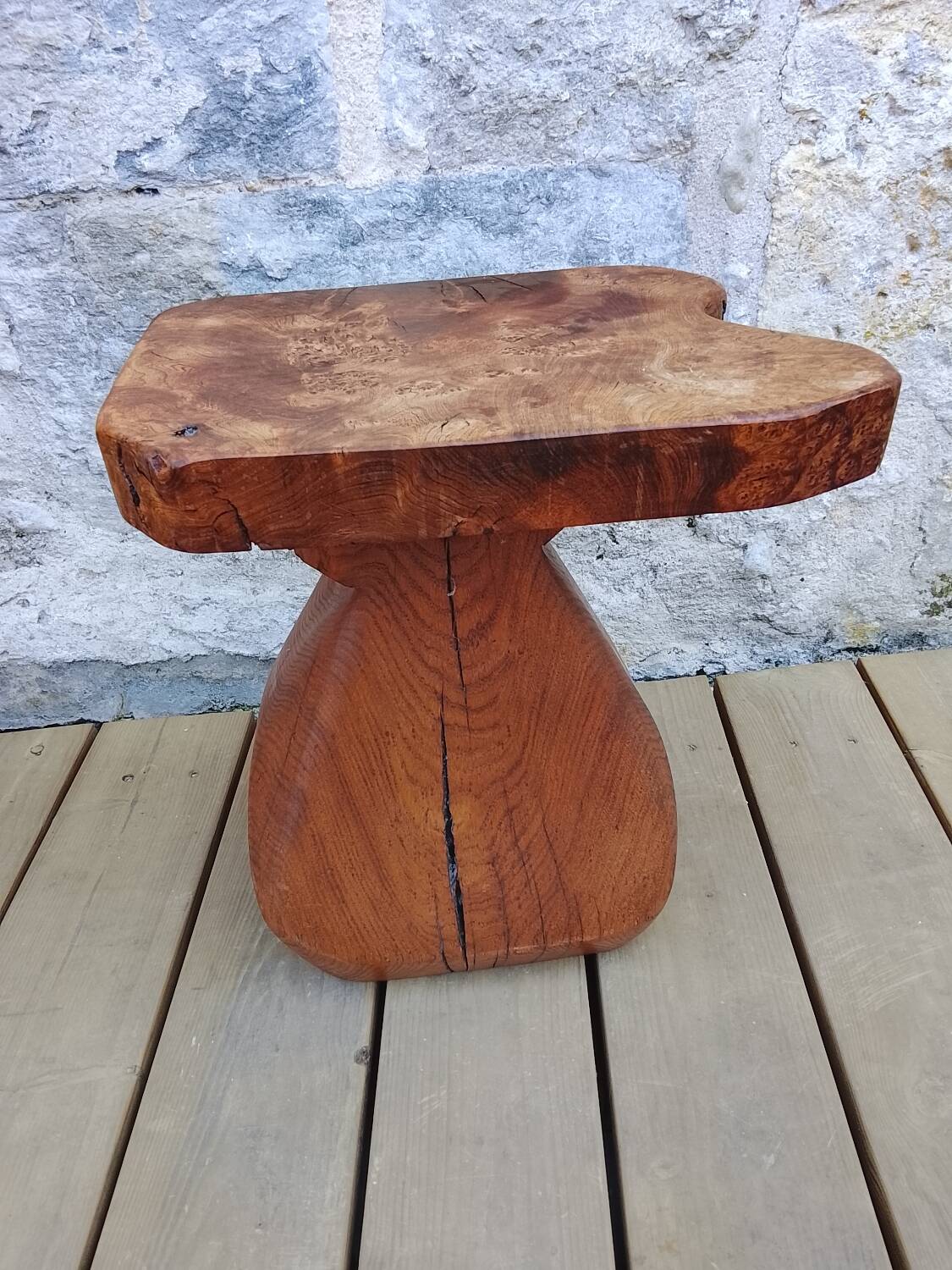 Brutalist stool