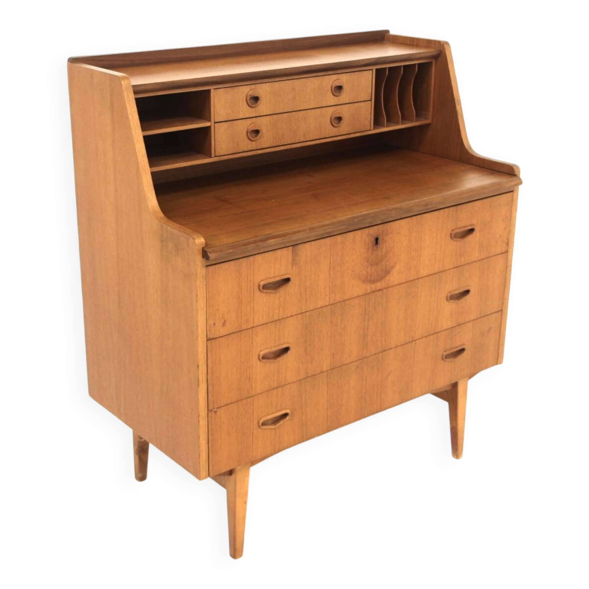 Scandinavian teak secretary, Sweden, 1960