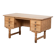 Brutalist Oak Desk by Henning Kjærnulf, Denmark, 1960s