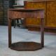 Art Deco side table in rosewood veneer