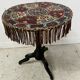 Napoleon III tilting side table in blackened wood, 19th century