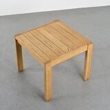 Solid pine extending table, circa 1975