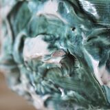 Ceramic vase with slip decoration