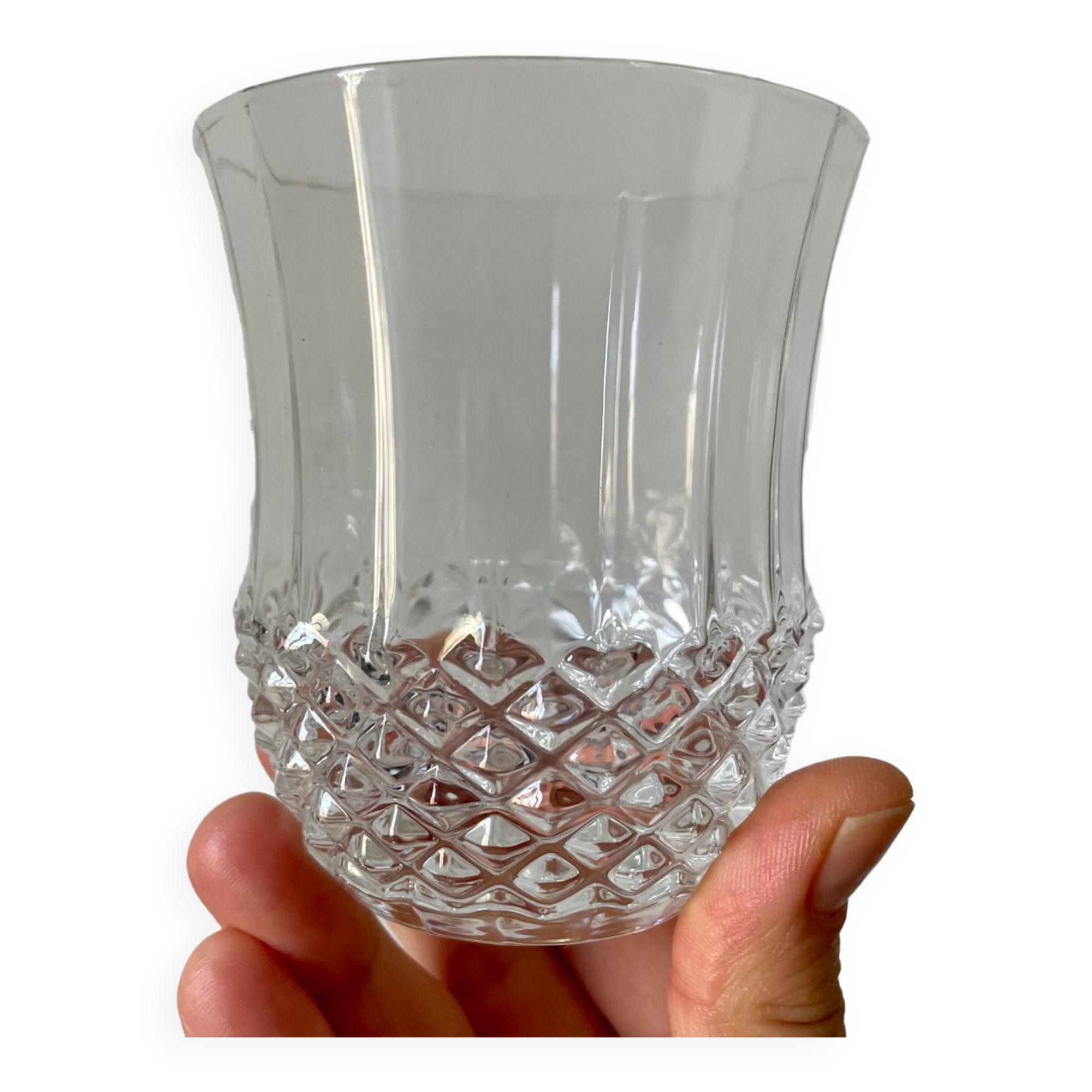 Crystal glass from France 50s/70s