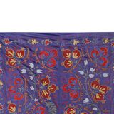 Hand knotted rug, vintage Turkish rug 104x192 cm