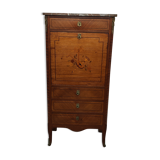 Former secretary marquetry and gilded bronze fittings