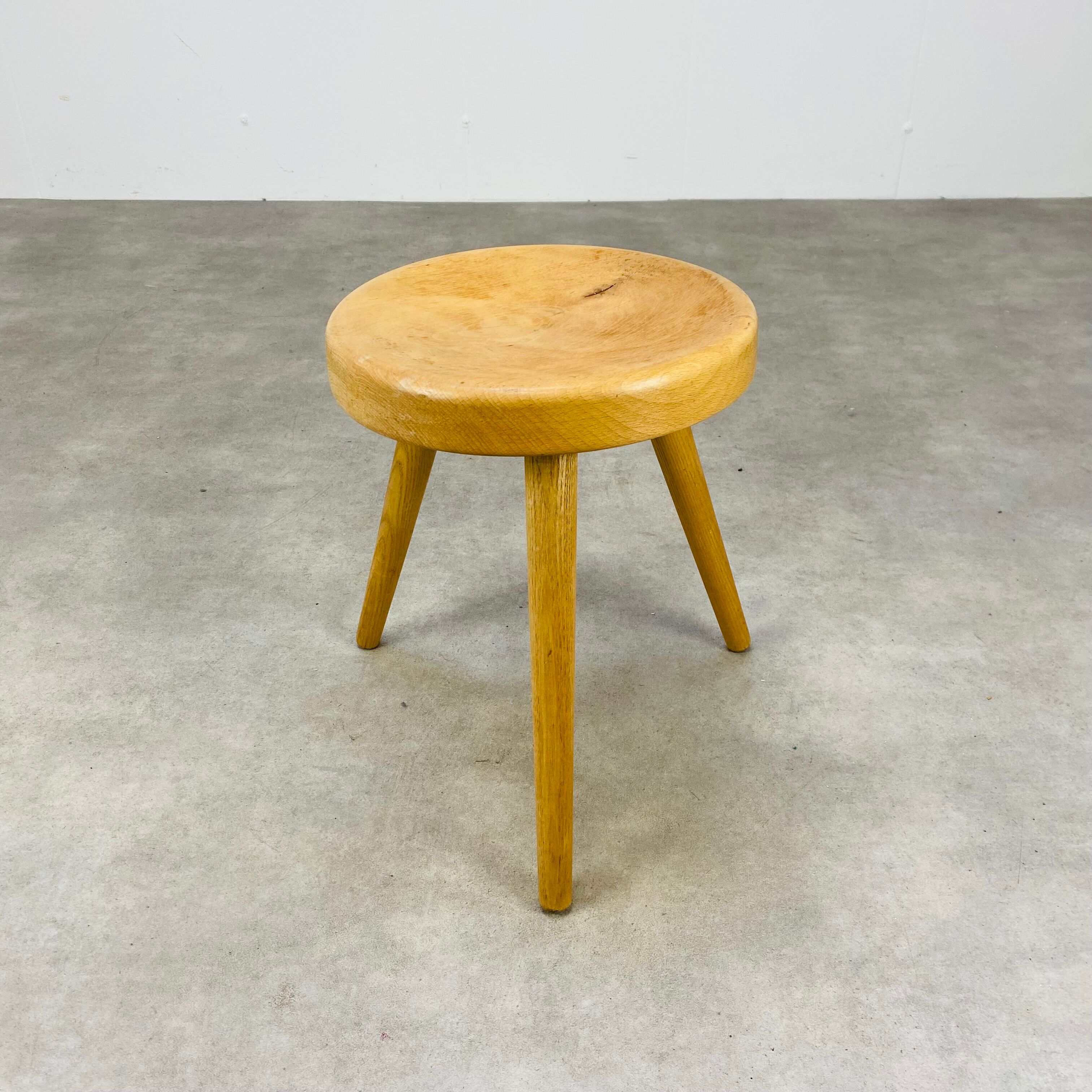 Wooden shepherd tripod stool