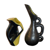 Large Vallauris ceramic pitcher