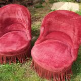 sofa/seating lounge set and 4 toad chairs