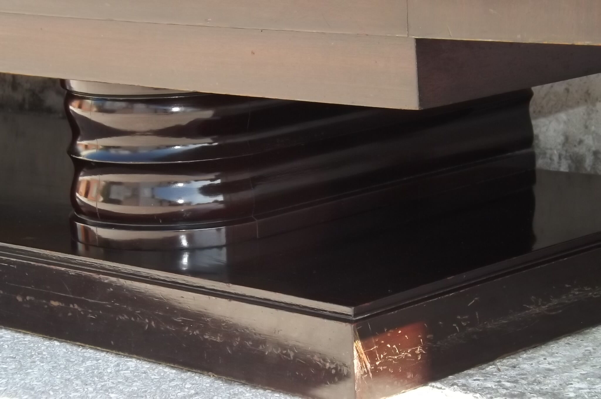 Mahogany buffet by Gaston Poisson, 1925-1930