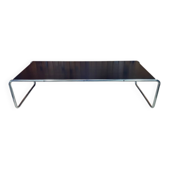 Laccio coffee table by Marcel Breuer, Gavina edition, 1950/60 (label)