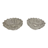 Pair of glass salters