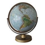 Globe with relief