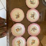 Series of vintage dessert plates