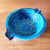 Rimini bleu keramieken asbak, Aldo Londi pour Bitossi, jaren 1960 en Italie