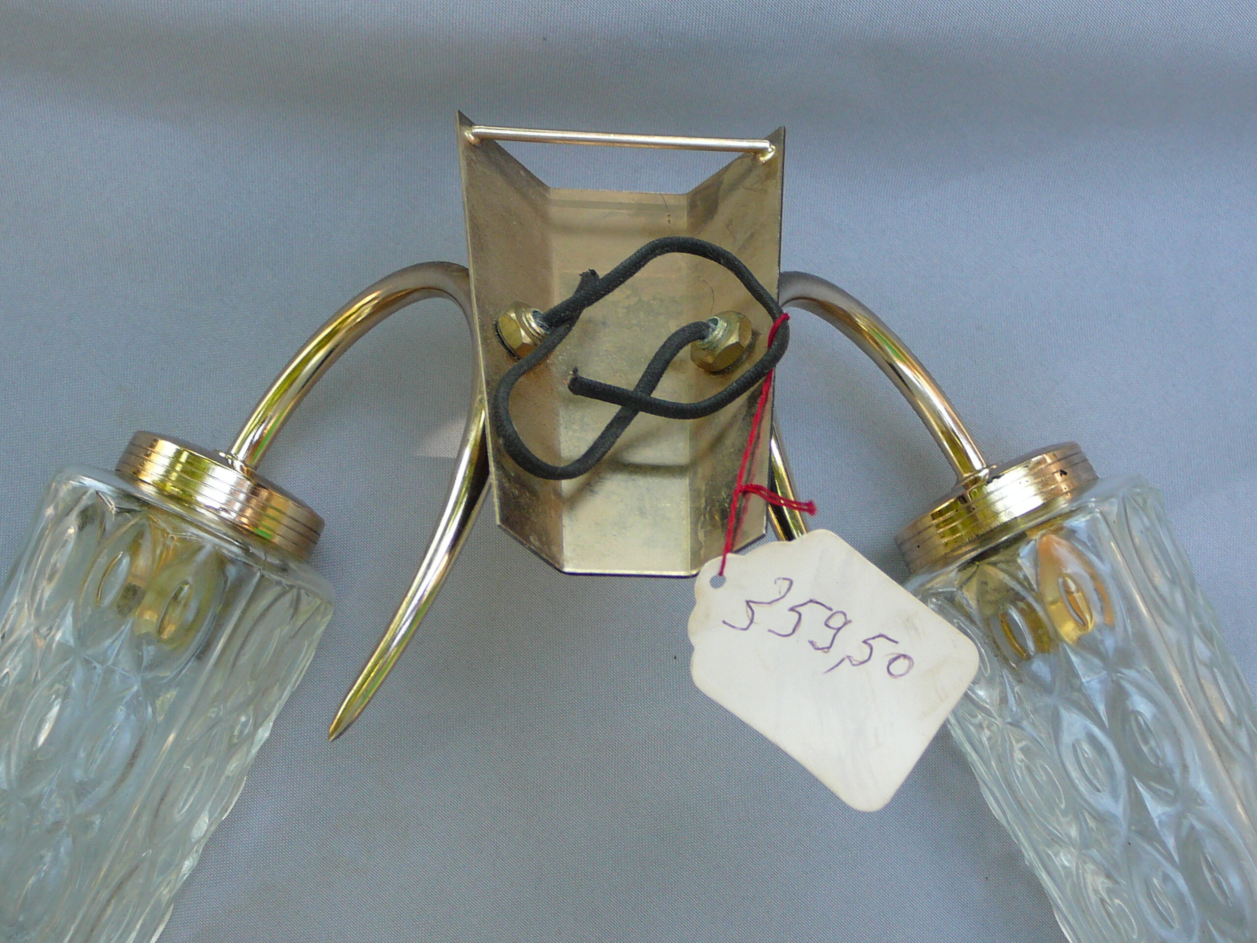 Pair of vintage double sconces