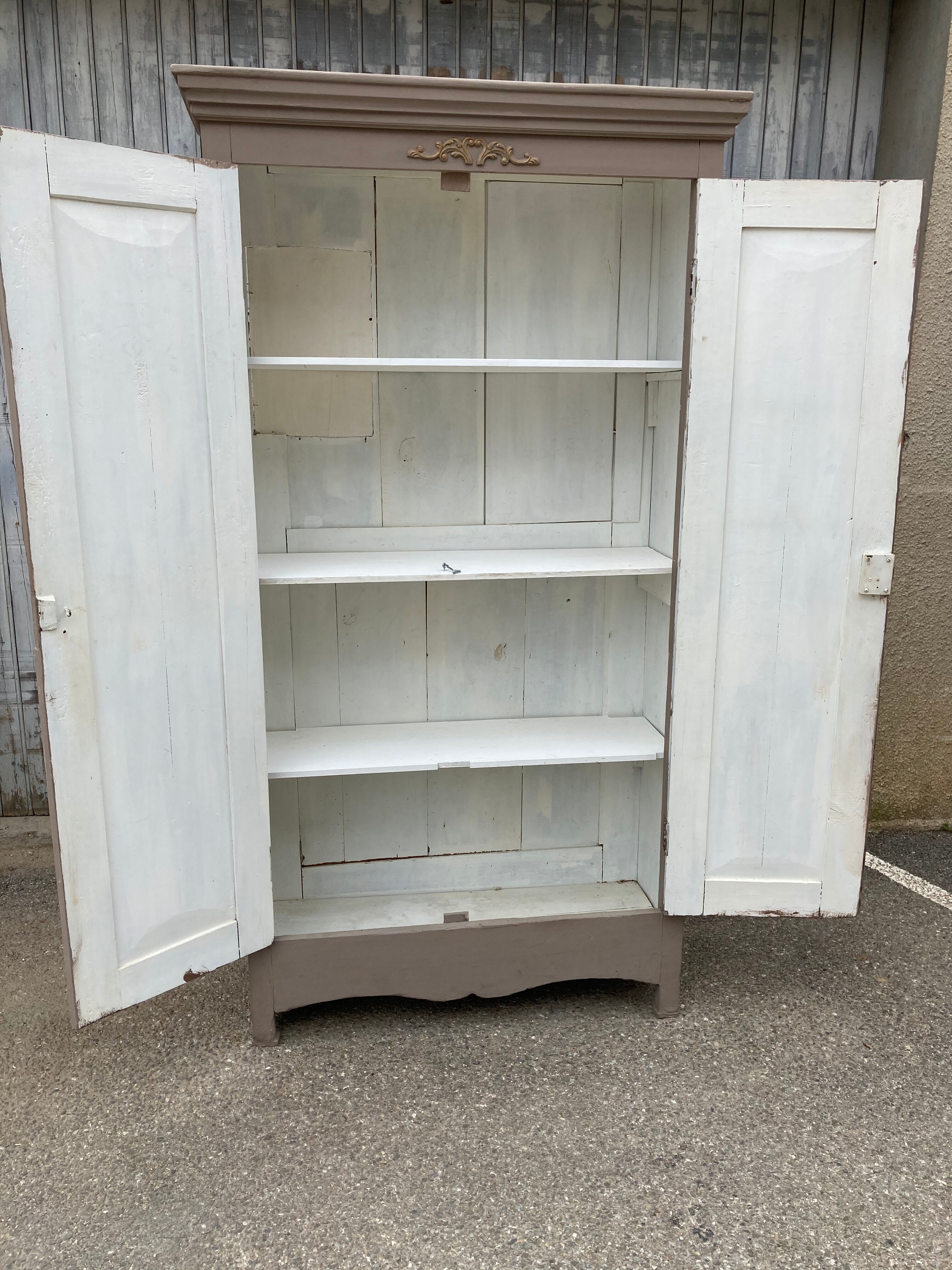 Small old cabinet