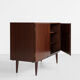Midcentury Danish cabinet in rosewood by Omann Jun 1960s - handle free doors