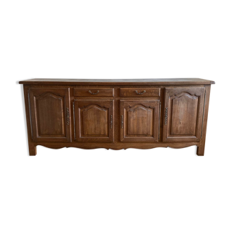 Low buffet in solid chene 4 doors