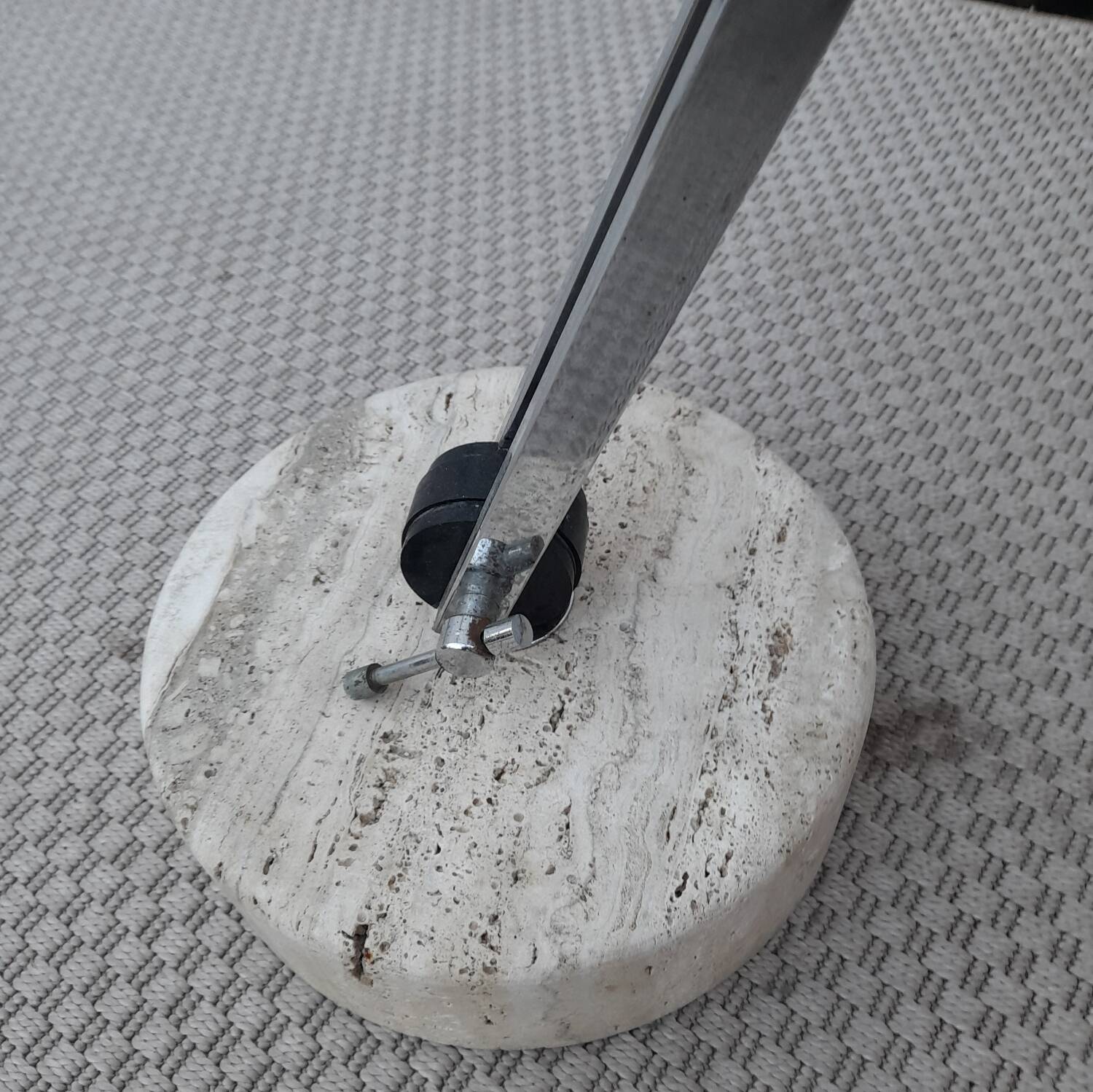 Vintage 1950s mid century counterweight floor lamp