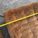Brown velvet armchair/ottoman vintage from the 70s/80s.