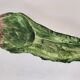 Vintage Italian slipware bowl – artichoke in bloom