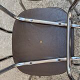 Chairs skaï and chrome 1970