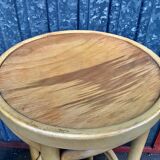 Tabouret de bar bois courbé 1950
