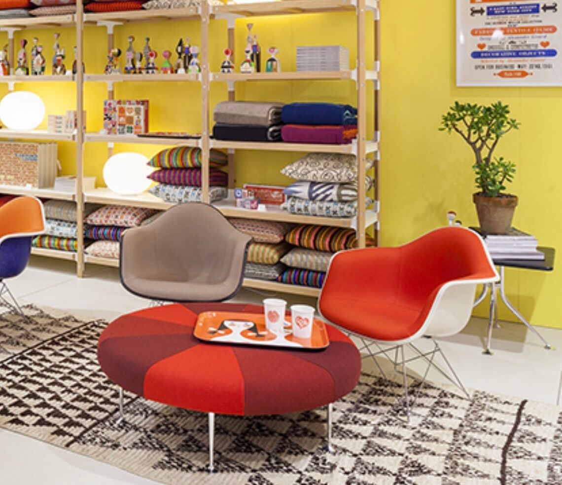 Ottoman Herman Miller Alexander Girard