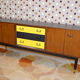 Scandinavian sideboard & vintage revamped teak