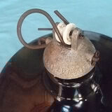 Painted steel tole suspension, vintage