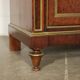 Empire library in mahogany veneer, sessile oak, France, early 19th century.