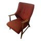Red Houndstooth Armchair