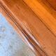 Wooden bedside table
