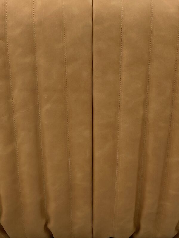 Canapé Sandra en Cuir Camel par A.Hieronimus pour Cinna/Ligne Roset, années 70.