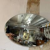 Vintage oval mirror
