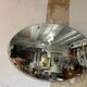Vintage oval mirror