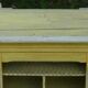 Former toilet cabinet screened door