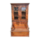 Vitrine avec banquette de salle d'attente de médecin XIXème siècle période