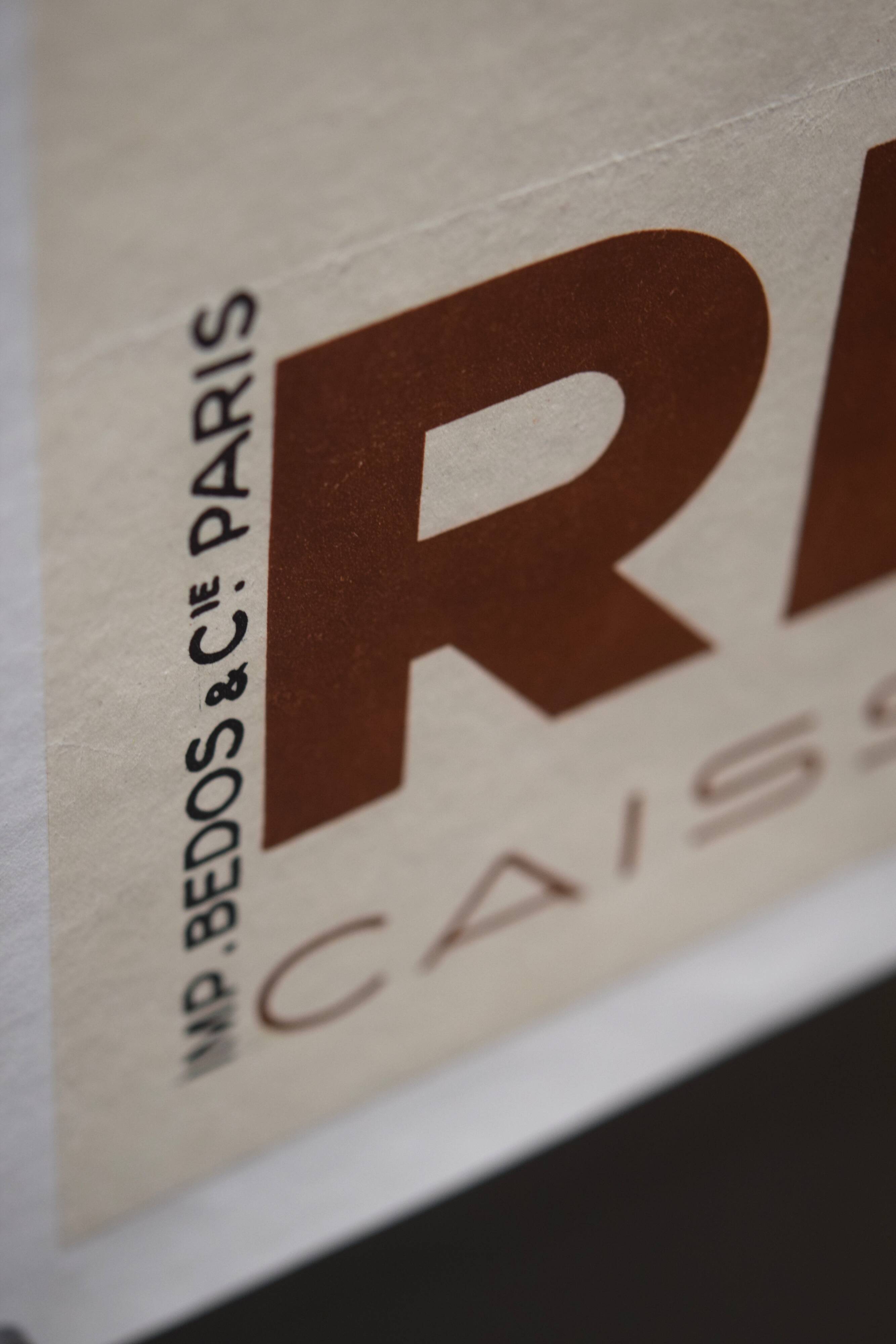 Poster "Smoke the cigarettes of the French Board" - 1935