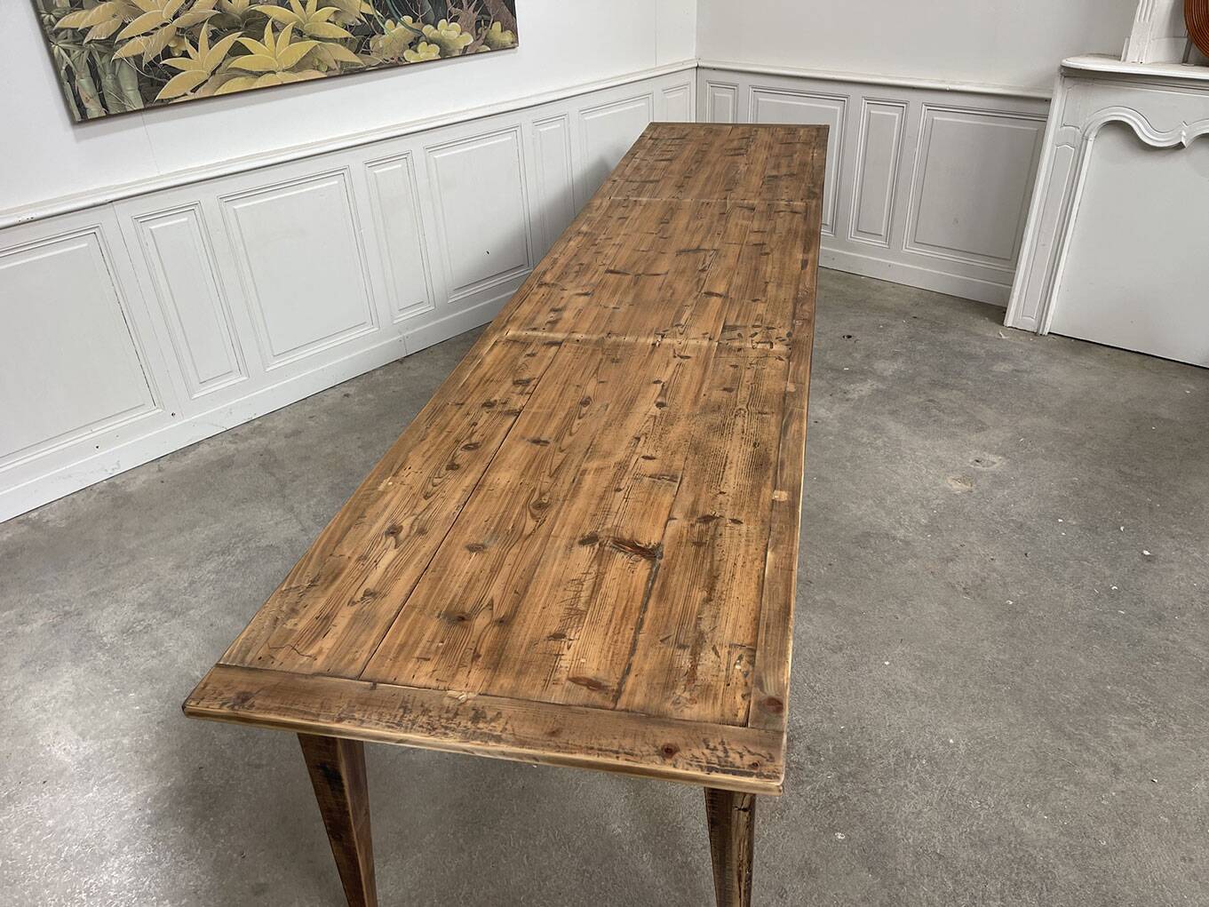 Large 1920 table with a length of 360cm