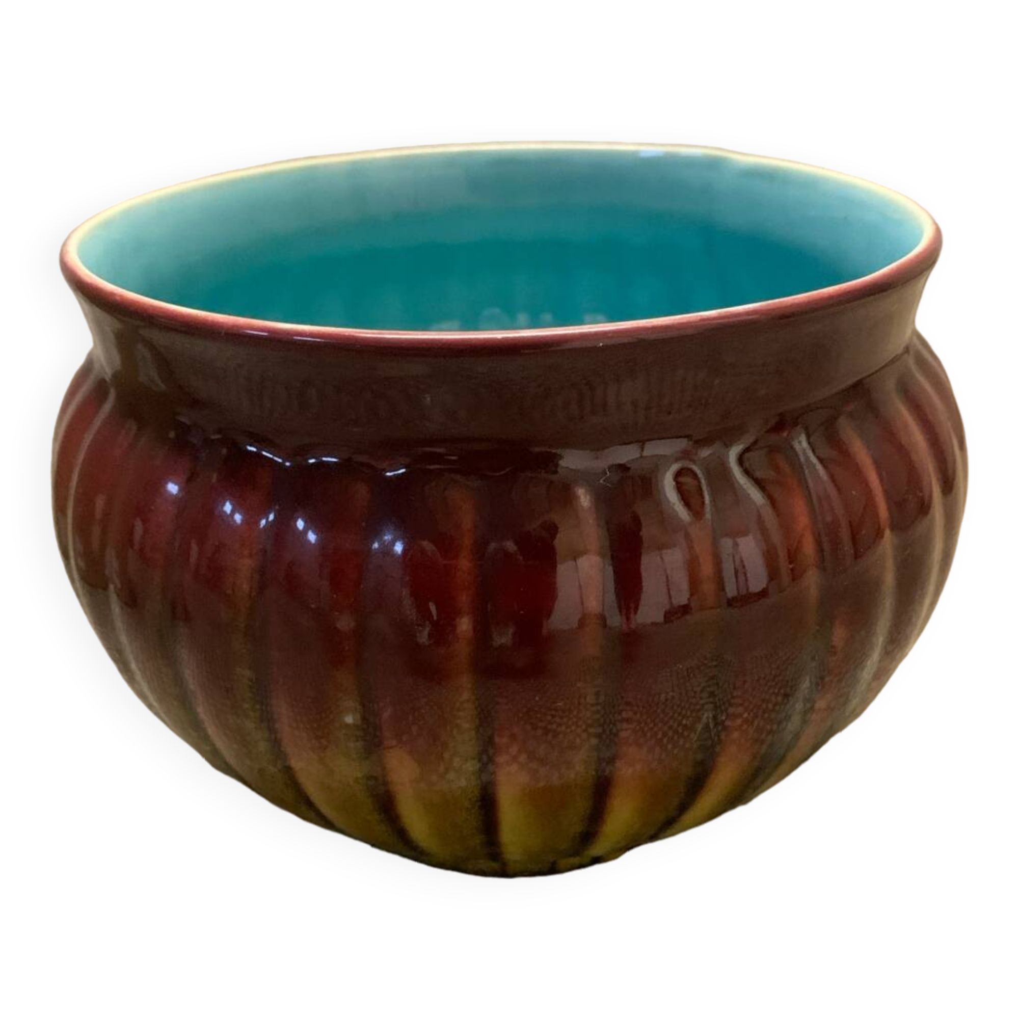 Sarreguemines flowerpot