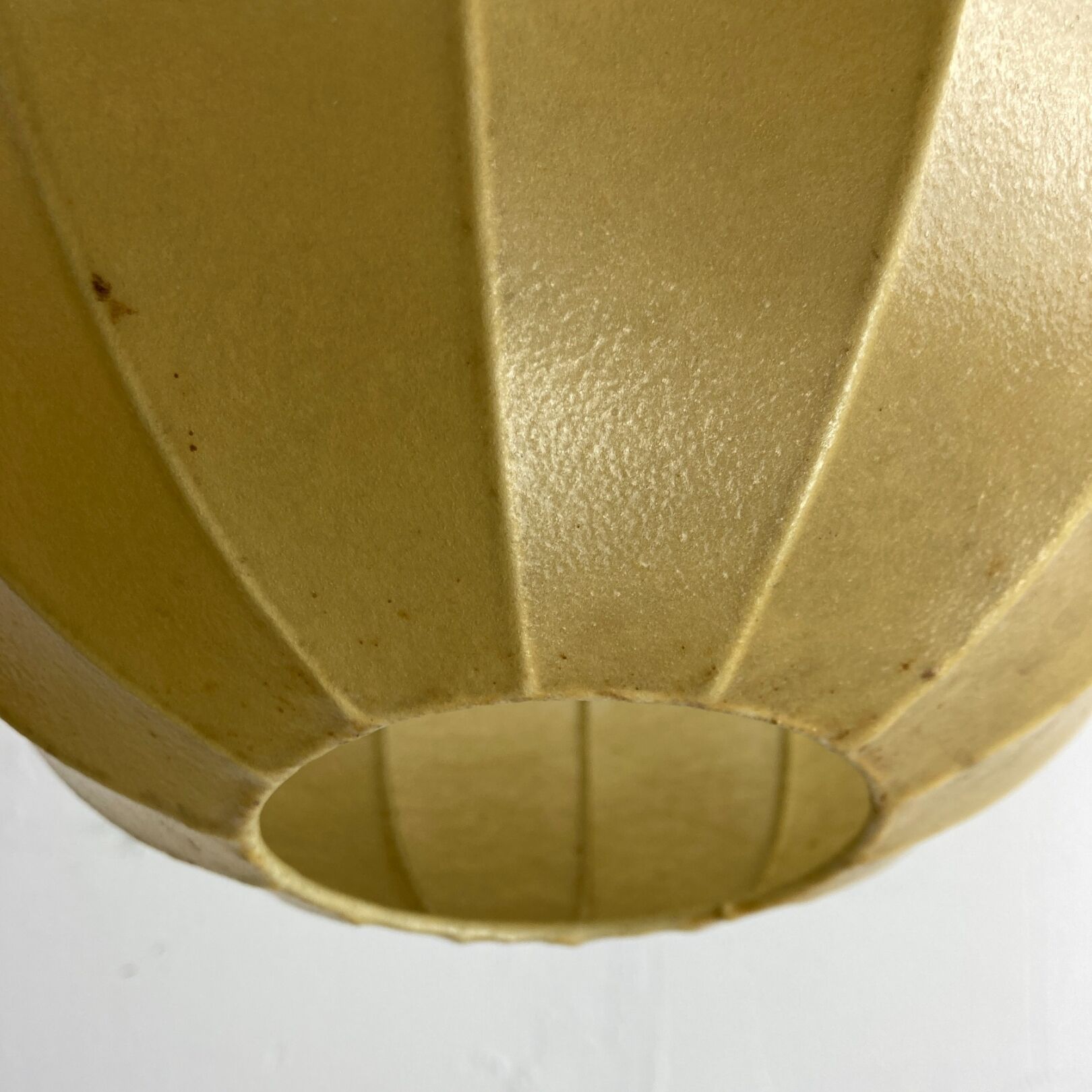 Cocoon space age lantern pendant, Germany 1960s