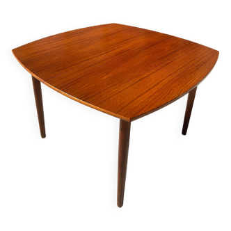 Table de salle à manger en teck Arne Hovmand Olsen pour Mogens Kold 1960