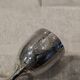950 silver guilloche egg cup in the Louis XVI style, made by Paillard Freres silversmiths