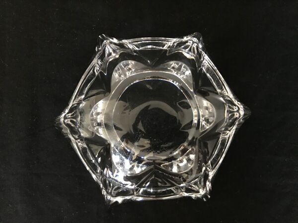 Cendrier en cristal 941 par Jacques Daum, Daum France