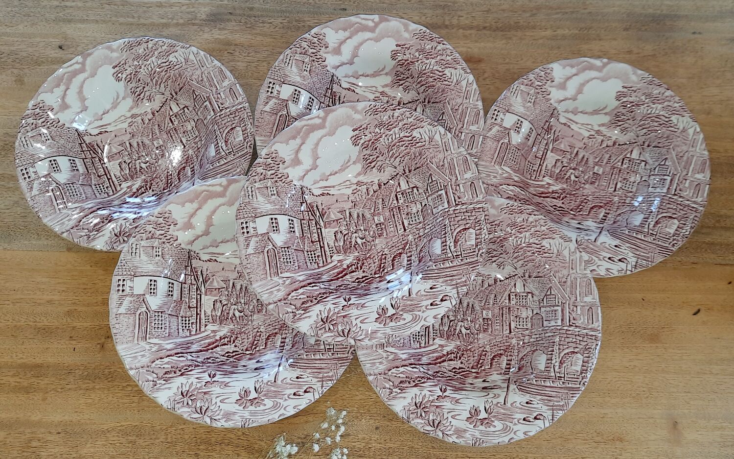 English hollow plates