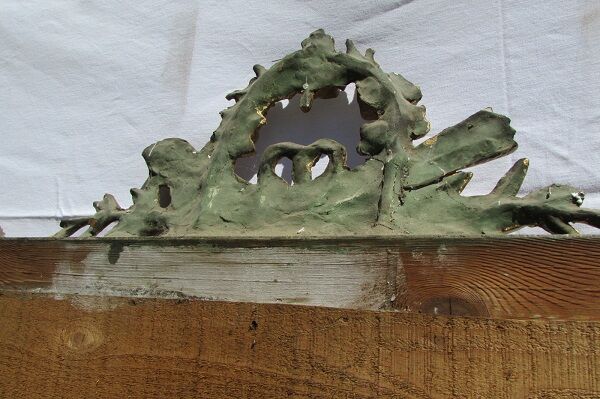 Gilded mirror Louis XVI style 157x89cm