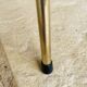 Vintage articulated floor lamp with shelf and magazine holder 1960s